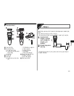 Preview for 63 page of Panasonic ES-RW30 Operating Instructions Manual