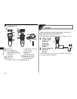 Preview for 68 page of Panasonic ES-RW30 Operating Instructions Manual