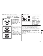 Preview for 75 page of Panasonic ES-RW30 Operating Instructions Manual