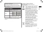 Preview for 15 page of Panasonic ES-RW31 Operating Instructions Manual