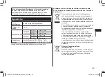 Preview for 29 page of Panasonic ES-RW31 Operating Instructions Manual