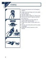 Preview for 8 page of Panasonic ES-SA40-K Operating Instructions Manual