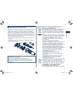 Предварительный просмотр 11 страницы Panasonic ES-SA40 Operating Instructions Manual