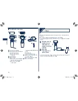 Предварительный просмотр 14 страницы Panasonic ES-SA40 Operating Instructions Manual