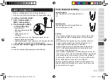 Preview for 159 page of Panasonic ES-SL33 Operating Instructions Manual