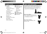 Preview for 270 page of Panasonic ES-SL33 Operating Instructions Manual