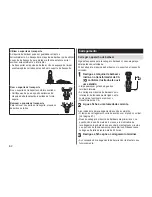 Предварительный просмотр 62 страницы Panasonic ES-SL41 Operating Instructions Manual