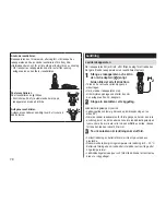 Предварительный просмотр 78 страницы Panasonic ES-SL41 Operating Instructions Manual