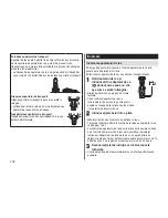 Предварительный просмотр 124 страницы Panasonic ES-SL41 Operating Instructions Manual