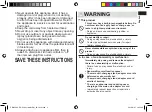 Предварительный просмотр 5 страницы Panasonic ES-SL83 Operating Instructions Manual