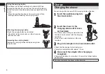 Preview for 4 page of Panasonic ES-ST23 Operating Instructions Manual