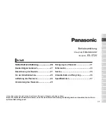 Preview for 21 page of Panasonic ES?ST25 Operating Instructions Manual