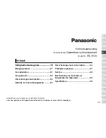 Preview for 75 page of Panasonic ES?ST25 Operating Instructions Manual