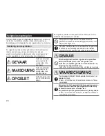 Preview for 78 page of Panasonic ES?ST25 Operating Instructions Manual