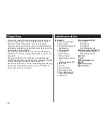 Preview for 114 page of Panasonic ES?ST25 Operating Instructions Manual