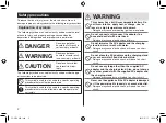 Preview for 2 page of Panasonic es-st29 Operating Instructions Manual