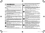 Preview for 3 page of Panasonic es-st29 Operating Instructions Manual