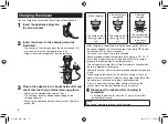 Preview for 8 page of Panasonic es-st29 Operating Instructions Manual