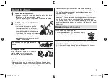 Preview for 9 page of Panasonic es-st29 Operating Instructions Manual