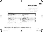 Preview for 3 page of Panasonic ES-ST2N Operating Instructions Manual