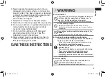 Preview for 5 page of Panasonic ES-ST2N Operating Instructions Manual