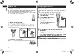 Preview for 10 page of Panasonic ES-ST2N Operating Instructions Manual