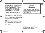 Preview for 19 page of Panasonic ES-ST2N Operating Instructions Manual