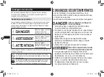 Preview for 22 page of Panasonic ES-ST2N Operating Instructions Manual