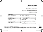 Preview for 21 page of Panasonic ES-ST37 Manual