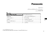 Preview for 47 page of Panasonic ES-ST37 Operating Instructions Manual