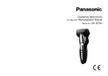 Panasonic ES-ST3N Operating Instructions Manual preview