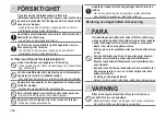 Предварительный просмотр 184 страницы Panasonic ES-ST3N Operating Instructions Manual