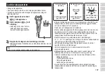 Предварительный просмотр 187 страницы Panasonic ES-ST3N Operating Instructions Manual