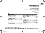 Preview for 3 page of Panasonic ES ST6S Operating Instructions Manual