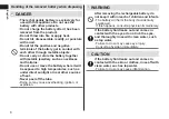 Preview for 8 page of Panasonic ES-SWLT2 Operating Instructions Manual