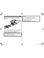 Предварительный просмотр 9 страницы Panasonic ES-WD11 Operating Instructions Manual