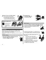 Preview for 14 page of Panasonic ES-WD22 Operating Instructions Manual