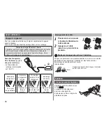 Предварительный просмотр 26 страницы Panasonic ES-WD42 Operating Instructions Manual