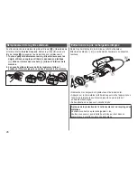 Предварительный просмотр 26 страницы Panasonic ES-WD52 Operating Instructions Manual