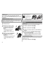 Предварительный просмотр 40 страницы Panasonic ES-WD52 Operating Instructions Manual