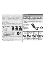 Предварительный просмотр 46 страницы Panasonic ES-WD52 Operating Instructions Manual