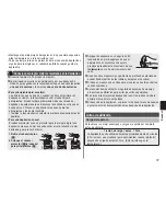 Предварительный просмотр 37 страницы Panasonic ES-WD70 Operating Instructions Manual