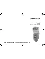 Panasonic ES-WD71 Operating Instructions Manual preview