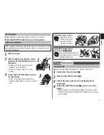 Предварительный просмотр 7 страницы Panasonic ES-WD72 Operating Instructions Manual