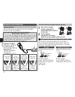 Preview for 14 page of Panasonic ES-WD72 Operating Instructions Manual