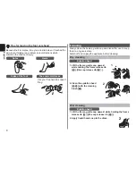 Preview for 8 page of Panasonic ES-WD88 Operating Instructions Manual