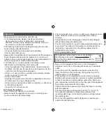 Предварительный просмотр 5 страницы Panasonic es-wd94 Operating Instructions Manual