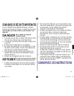 Предварительный просмотр 15 страницы Panasonic es-wd94 Operating Instructions Manual