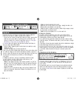 Предварительный просмотр 18 страницы Panasonic es-wd94 Operating Instructions Manual