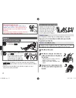 Предварительный просмотр 22 страницы Panasonic es-wd94 Operating Instructions Manual